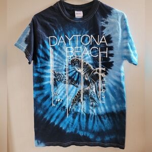 Daytona Beach Tie dye Shirt S Turtle florida